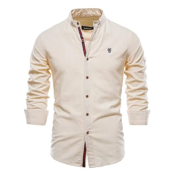 MEN'S COTTON LINEN SHIRT 93795703X sold by Manly product image thumbnail 2