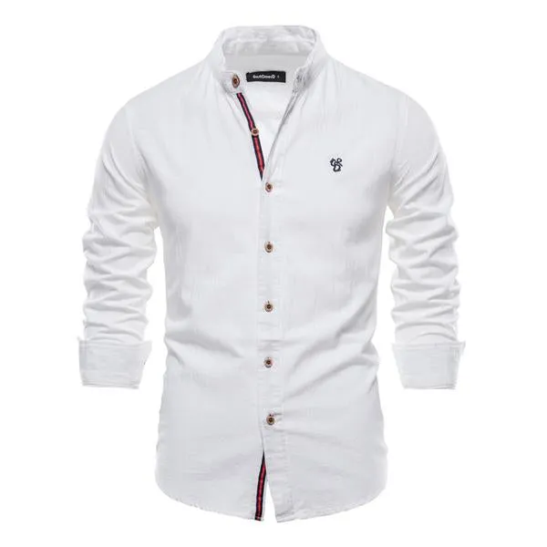 MEN'S COTTON LINEN SHIRT 93795703X sold by Manly product image thumbnail 4