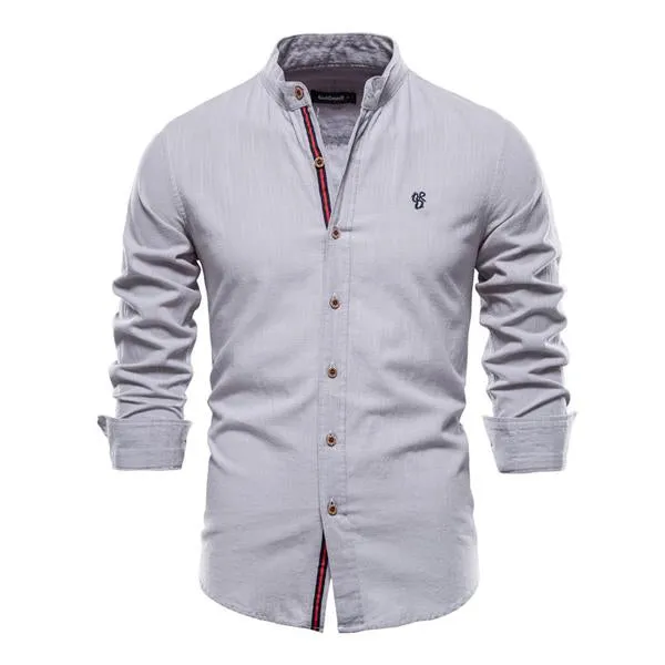 MEN'S COTTON LINEN SHIRT 93795703X sold by Manly