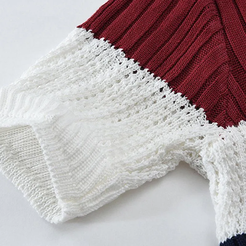 Men's Casual Color Block Lapel Short Sleeve Polo Shirt 75523690Y sold by Manly product image thumbnail 5