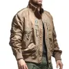 Men's Stand Collar Outdoor Zipper Work Jacket 59612621X sold by Manly