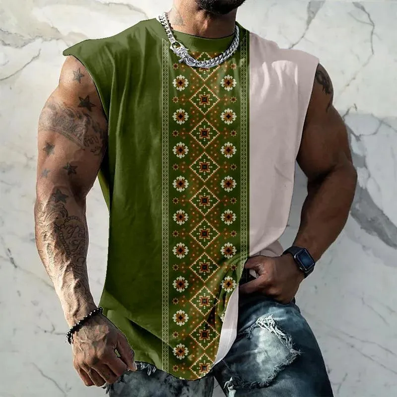 Men's Independence Day Printed Tank Top 34302233X sold by Manly product image thumbnail 2