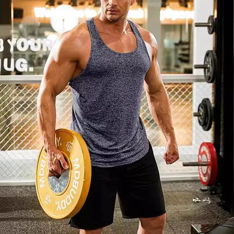 Men's Sports Solid Color Racer Tank Top 27529383X sold by Manly product image thumbnail 2