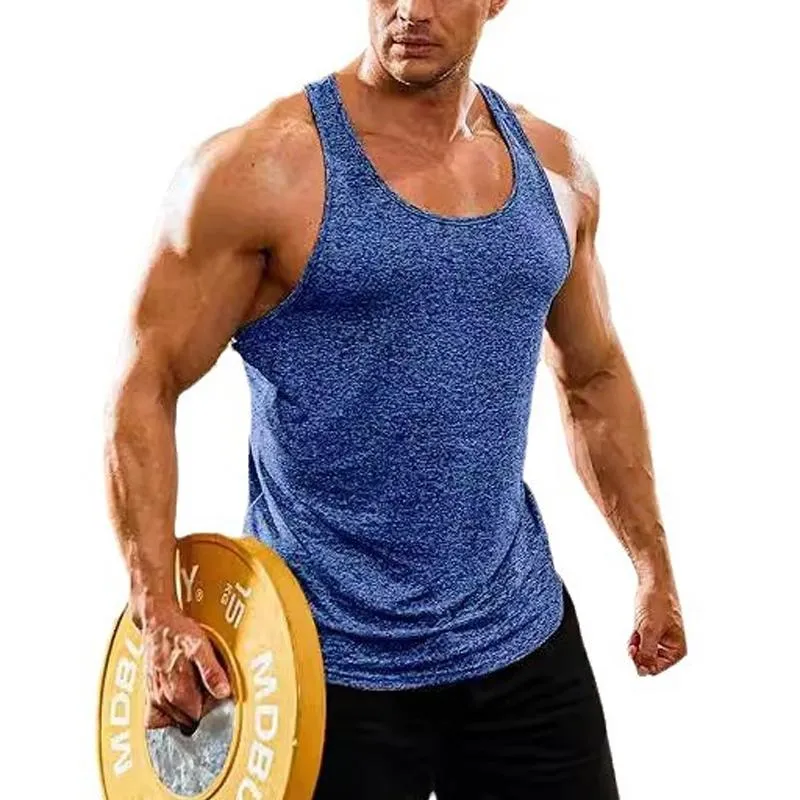 Men's Sports Solid Color Racer Tank Top 27529383X sold by Manly