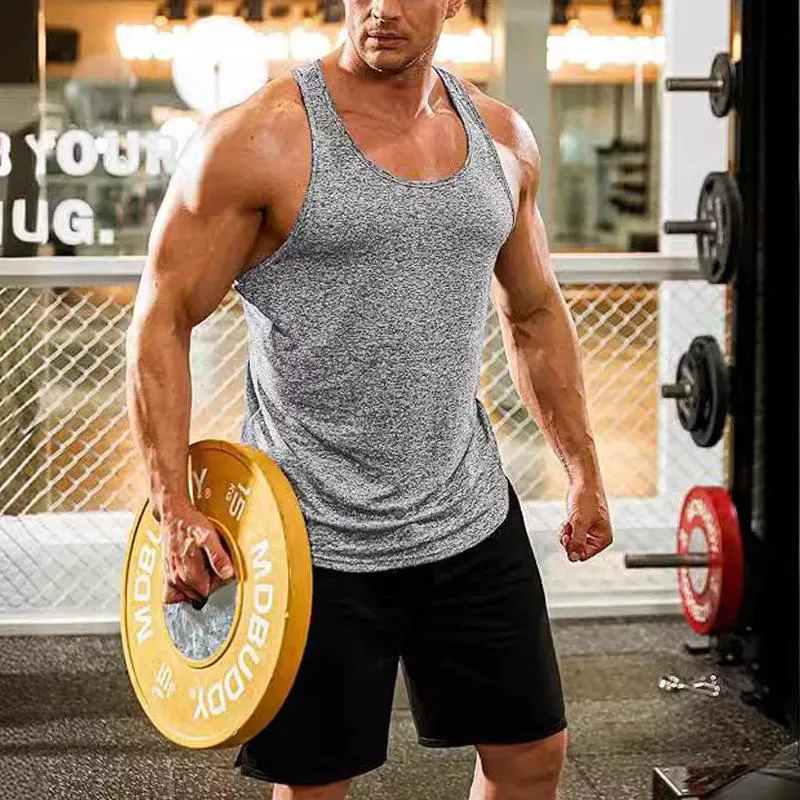 Men's Sports Solid Color Racer Tank Top 27529383X sold by Manly product image thumbnail 3