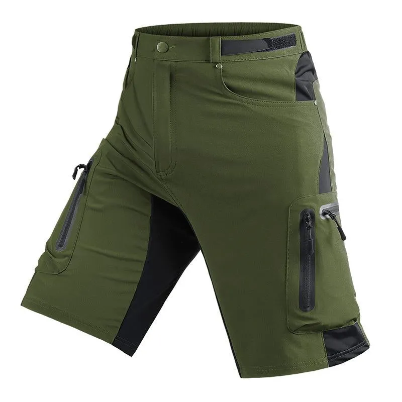 Men's Casual Outdoor Quick-Drying Breathable Multi-pocket Shorts 97625677M sold by Manly