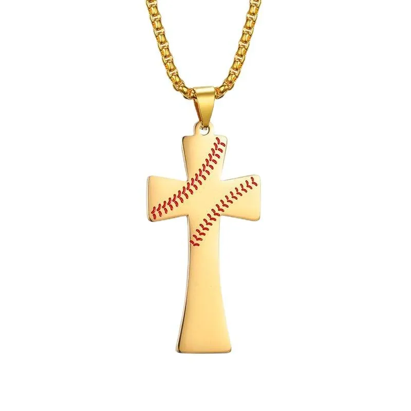 Vintage Baseball Scripture Cross Necklace 35863730TO sold by Manly product image thumbnail 5