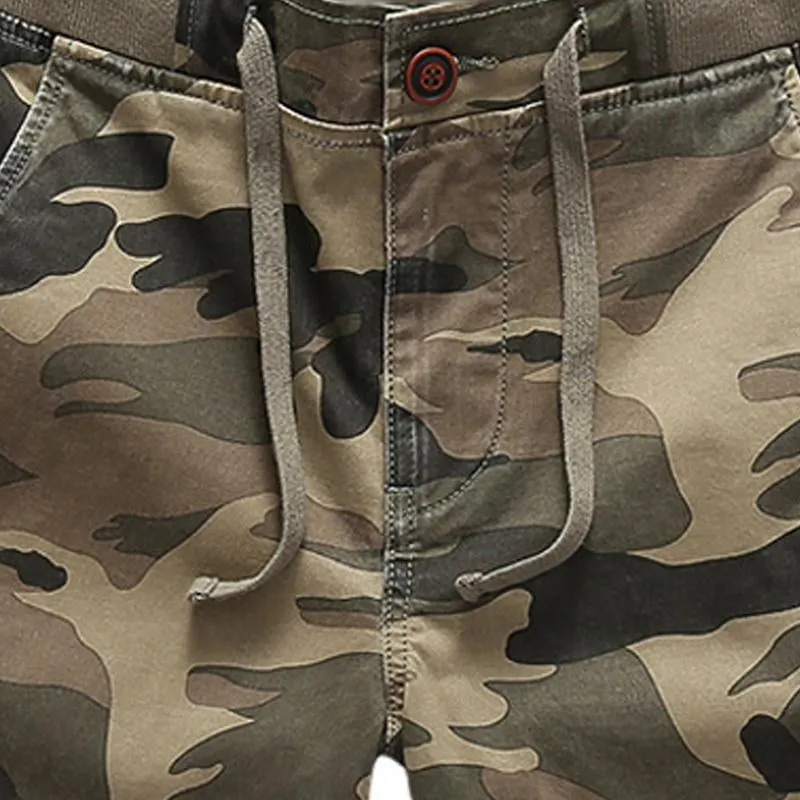 Men's Casual Outdoor Camouflage Cotton Straight Cargo Shorts 48476429M sold by Manly product image thumbnail 4