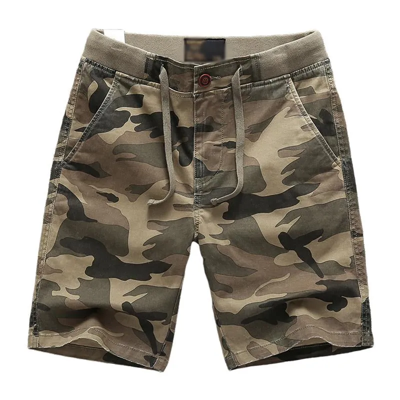 Men's Casual Outdoor Camouflage Cotton Straight Cargo Shorts 48476429M sold by Manly product image thumbnail 3