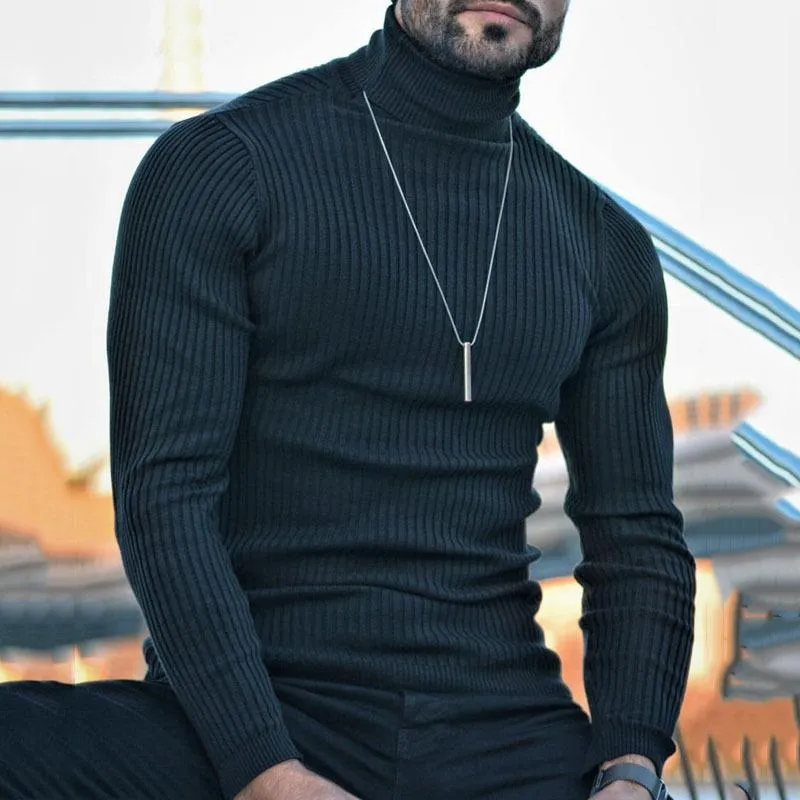 Men's Casual Turtleneck Pullover Sweater 96815974M sold by Manly product image thumbnail 2