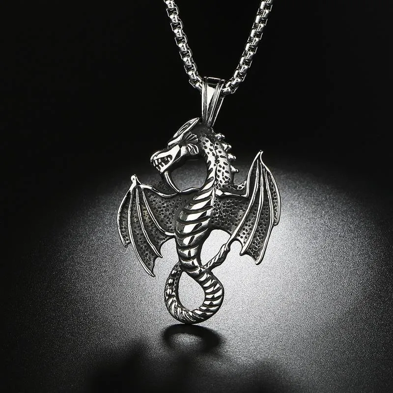 Vintage Dragon Punk Necklace 96623679TO sold by Manly product image thumbnail 2