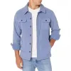 Men's Casual Lapel Flap Pocket Loose Work Jacket 94632105M sold by Manly