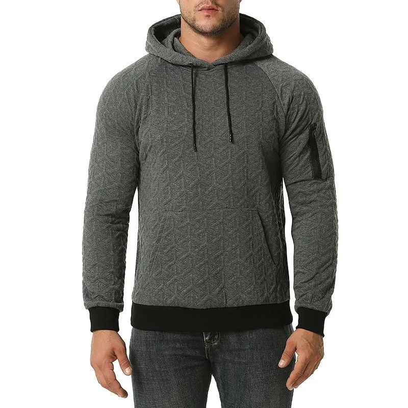 Men's Casual Sport Zipper Pocket Long Sleeve Hoodie 53479151Y sold by Manly product image thumbnail 2