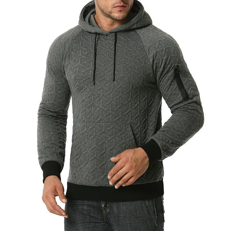 Men's Casual Sport Zipper Pocket Long Sleeve Hoodie 53479151Y sold by Manly