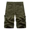 Men's Casual Cotton Blended Loose Multi-pocket Cargo Shorts 40626749M sold by Manly