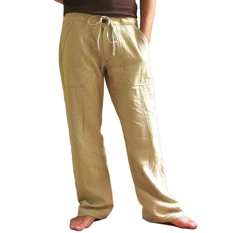 Men's Loose Fit Drawstring Casual Trousers 92785273Z sold by Manly