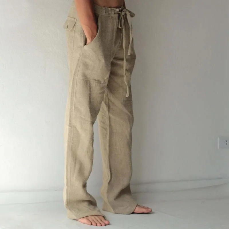 Men's Loose Fit Drawstring Casual Trousers 92785273Z sold by Manly product image thumbnail 5