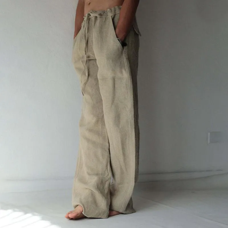 Men's Loose Fit Drawstring Casual Trousers 92785273Z sold by Manly product image thumbnail 4