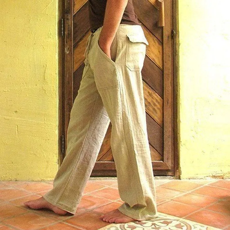 Men's Loose Fit Drawstring Casual Trousers 92785273Z sold by Manly product image thumbnail 3