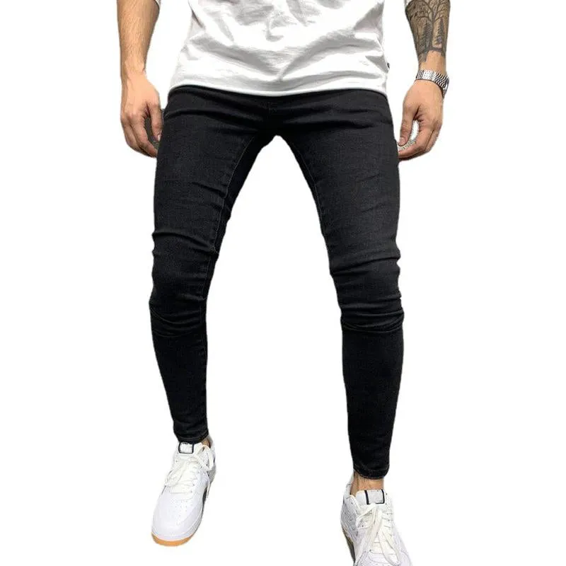 Men's Stretch Skinny Pencil Jeans 43940708X sold by Manly