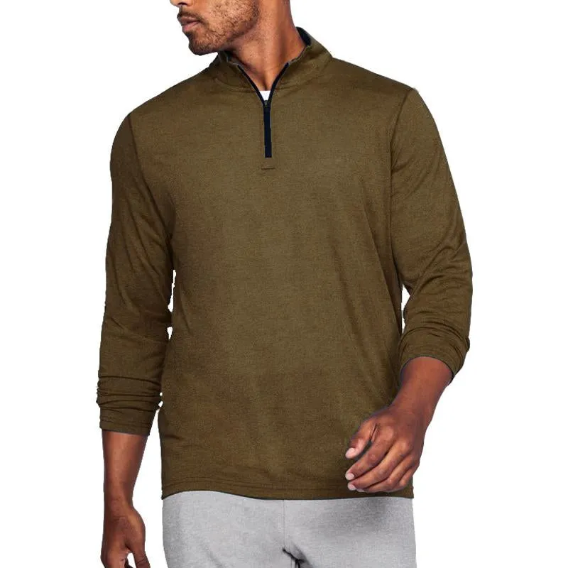 Men's Casual Solid Color Linen Stand-Up Collar Buttoned Long-Sleeved Shirt 15650253M sold by Manly product image thumbnail 5