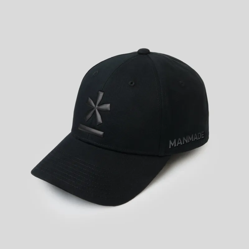 Black Baseball Cap sold by Manmade