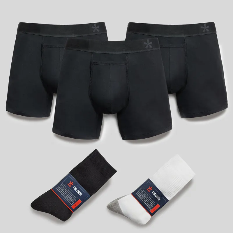 Boxers and Socks Bundle sold by Manmade