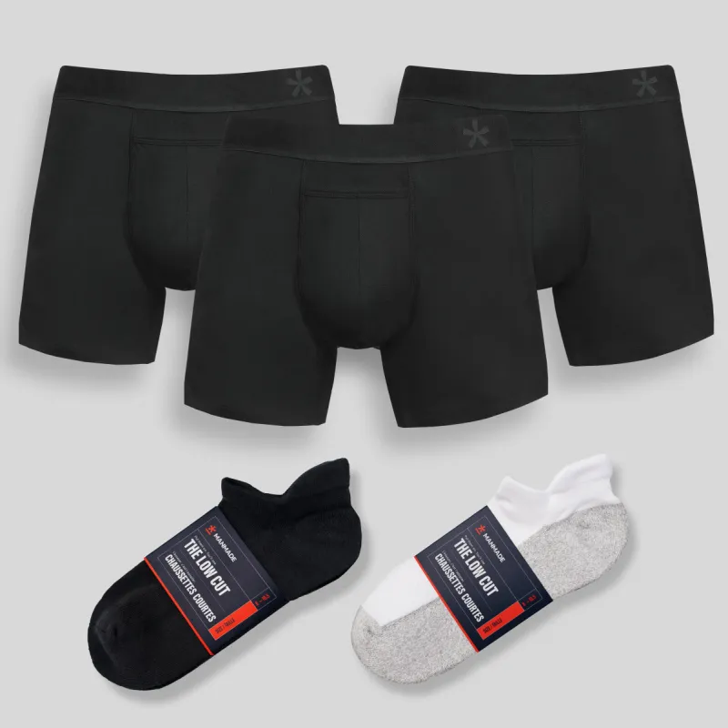 Boxers and Socks Bundle sold by Manmade