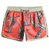 TropicalVibe Banana Leaves Swim Trunks sold by maamgic