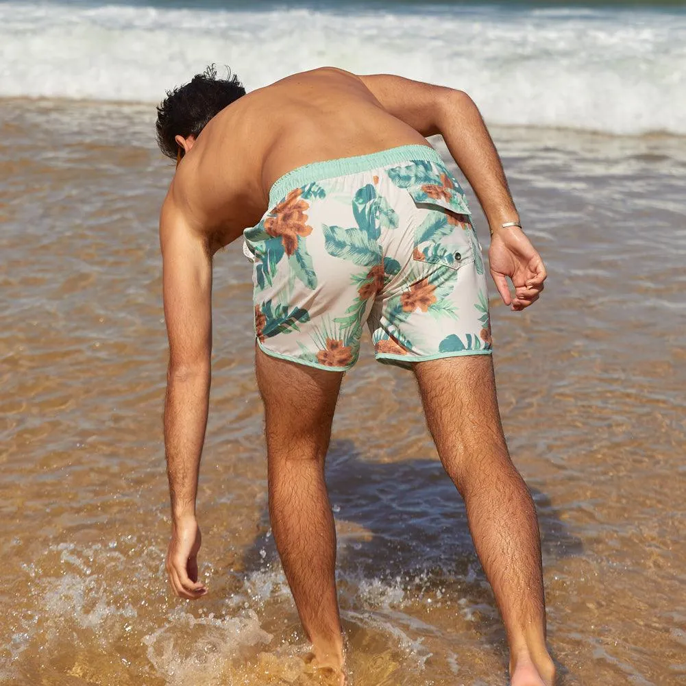 ChinoWave Floral Print Swim Trunks sold by maamgic product image thumbnail 4
