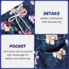 7 Inch Inseam Stretch Flower Print Swim Trunks sold by maamgic