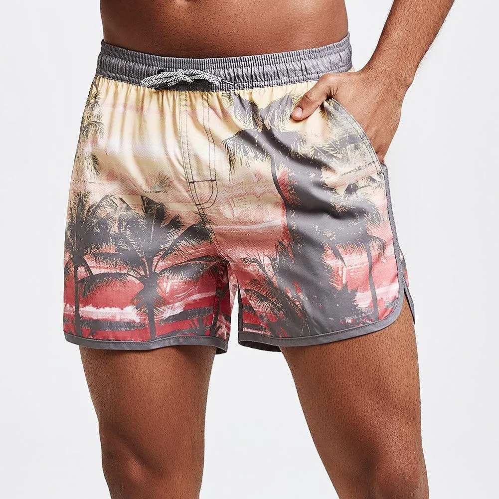4.5 Inch Inseam Vintage Sunset Swim Trunks sold by maamgic product image thumbnail 5