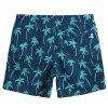 BeachBliss Kids Coconut Tree Swim Trunks sold by maamgic