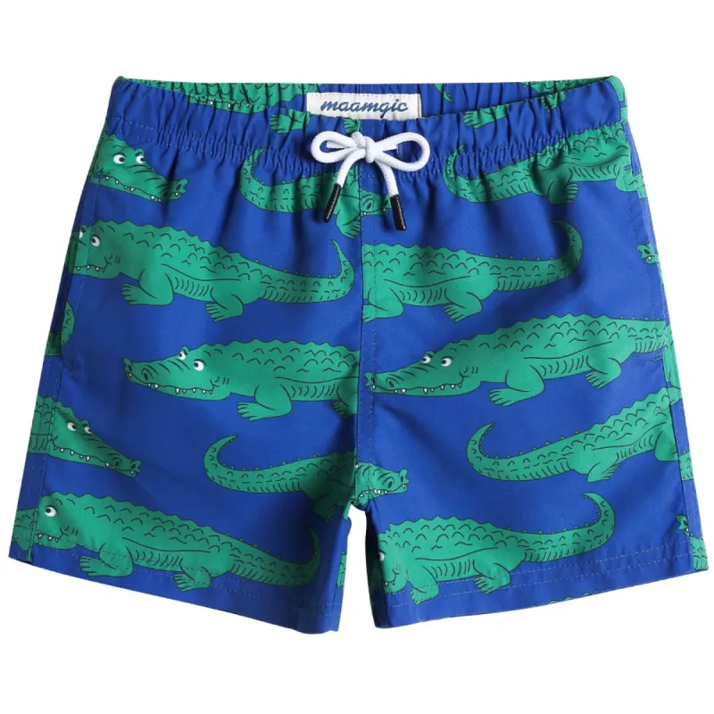 WildWave Kids Crocodile Swim Trunks sold by maamgic