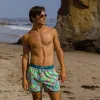Sunlure Bright Fireworks Swim Trunks sold by maamgic