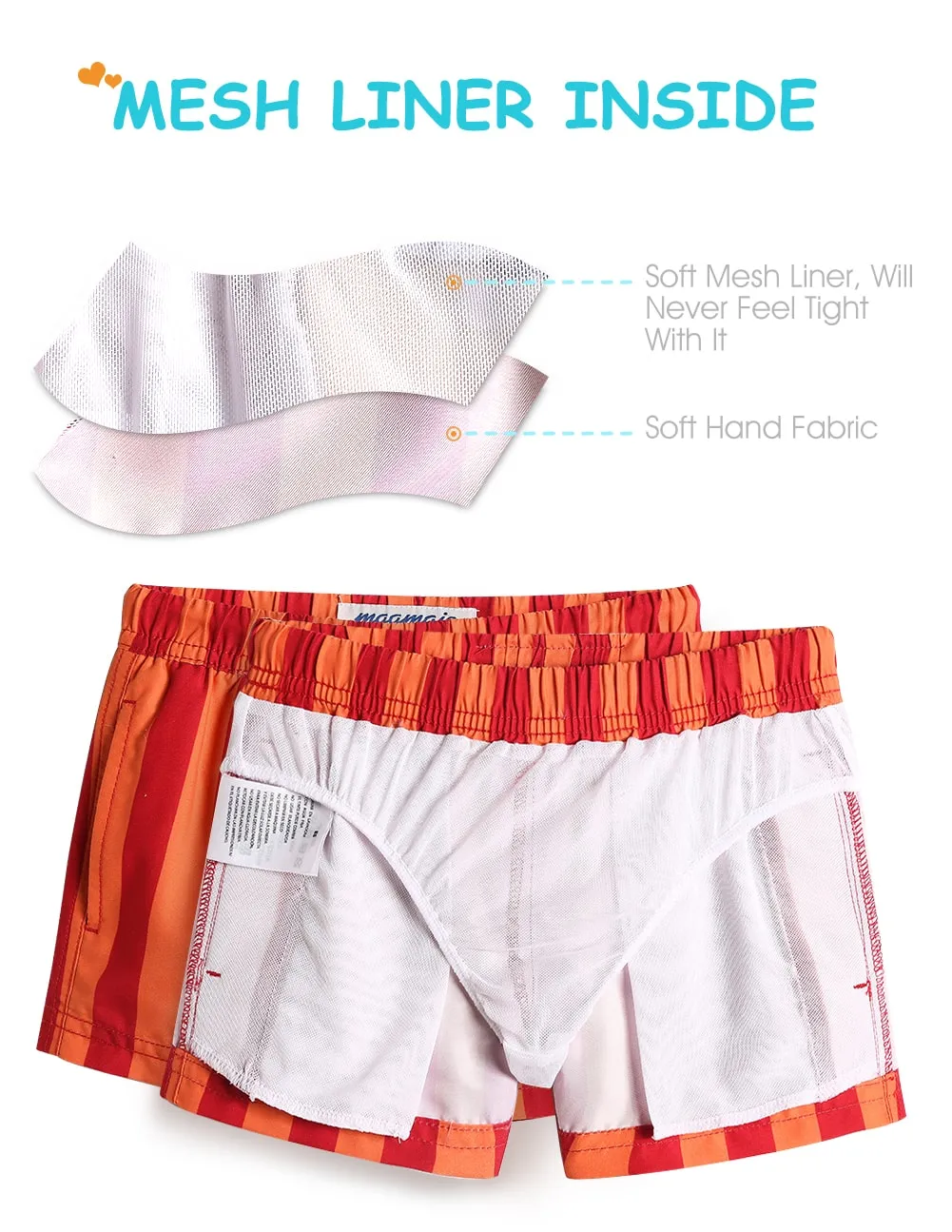 SeaWave Kids Striped Swim Trunks sold by maamgic product image thumbnail 5