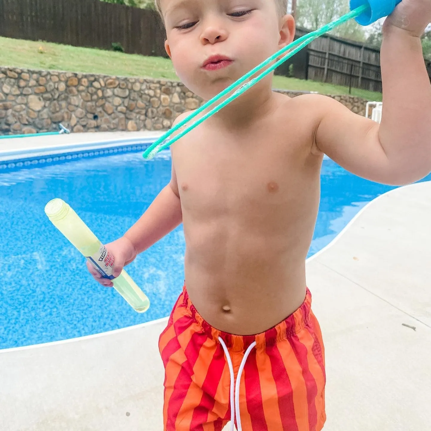 SeaWave Kids Striped Swim Trunks sold by maamgic product image thumbnail 3