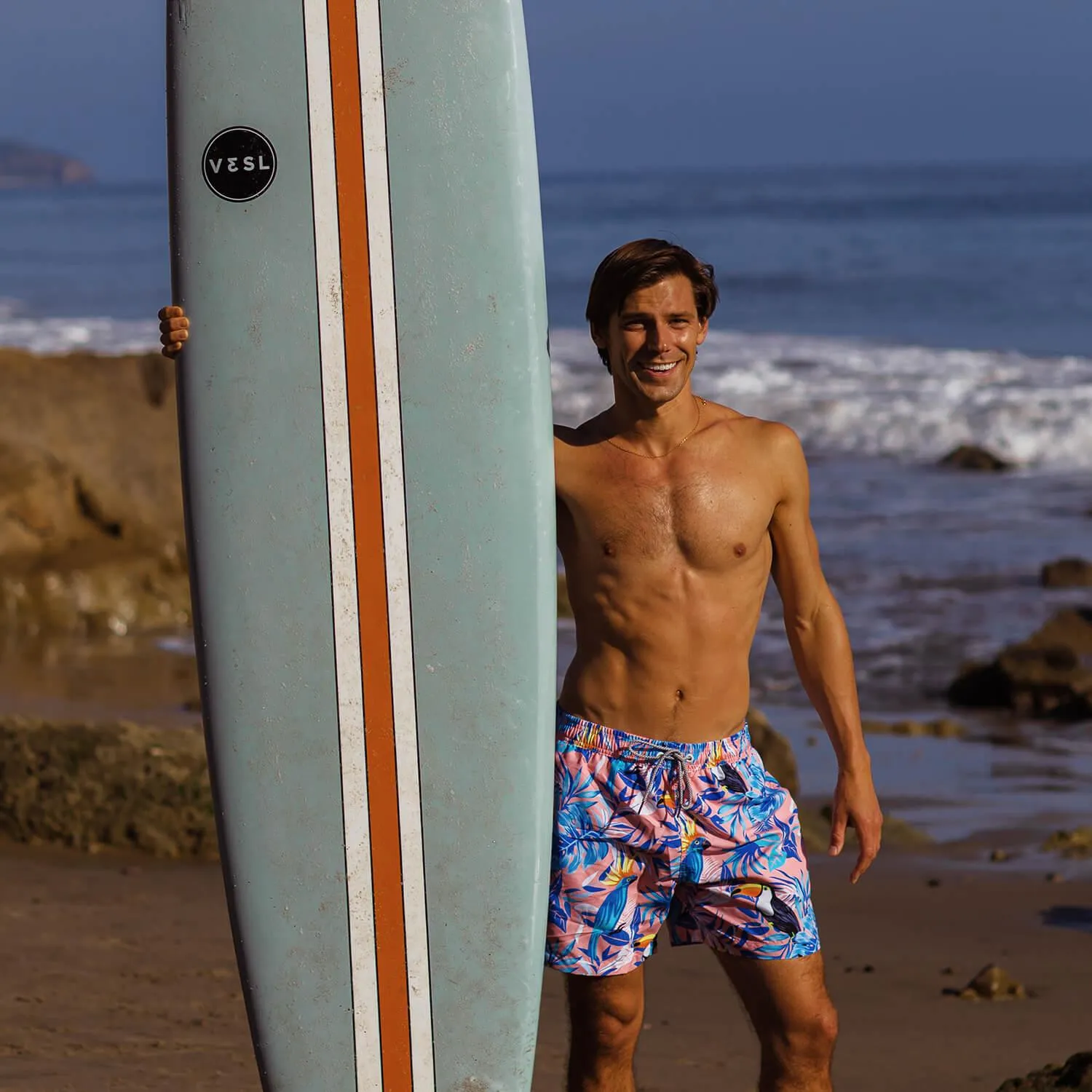 Animazoom Giant Parrot Swim Trunks sold by maamgic product image thumbnail 2