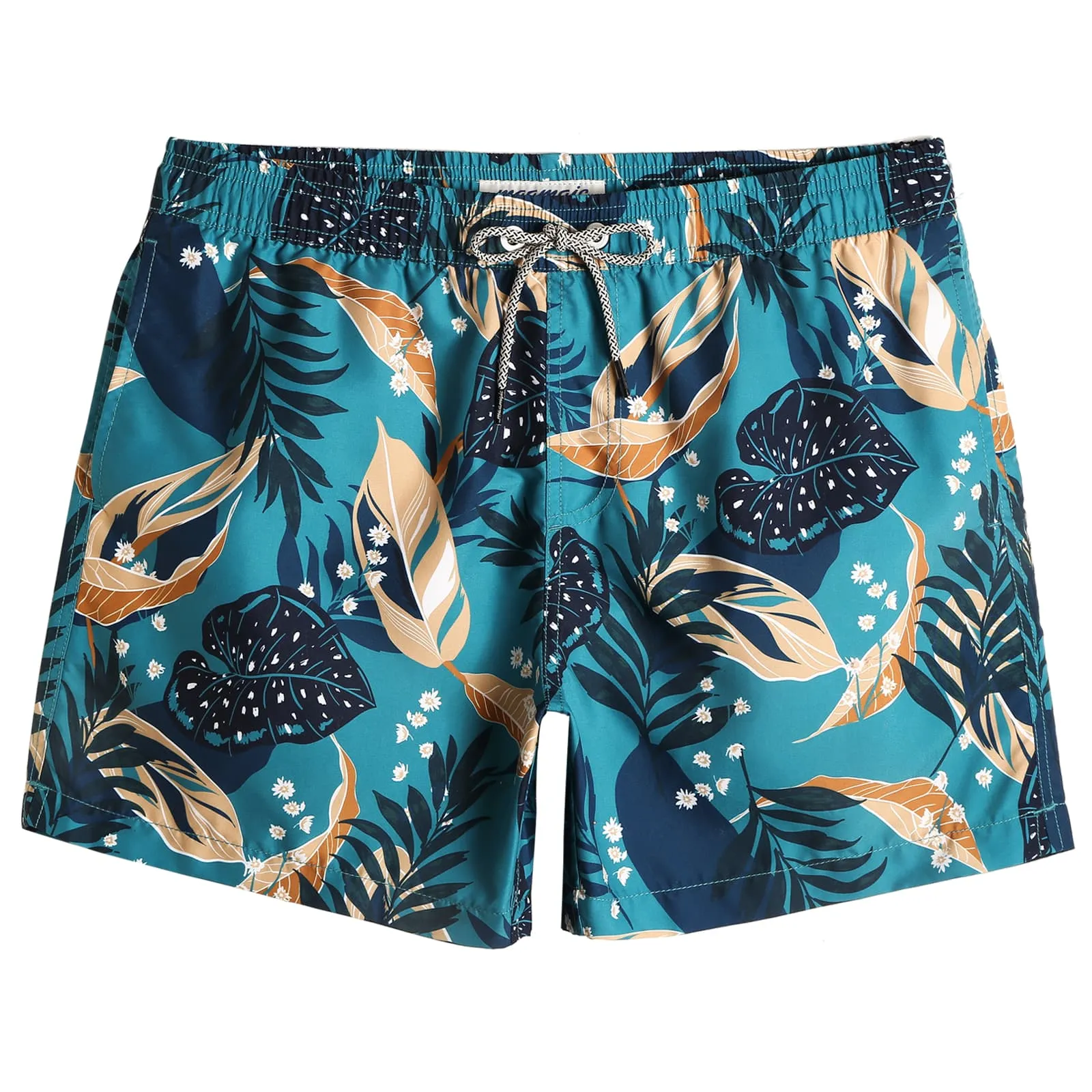 Petalwave Tropical Forest Swim Trunks sold by maamgic