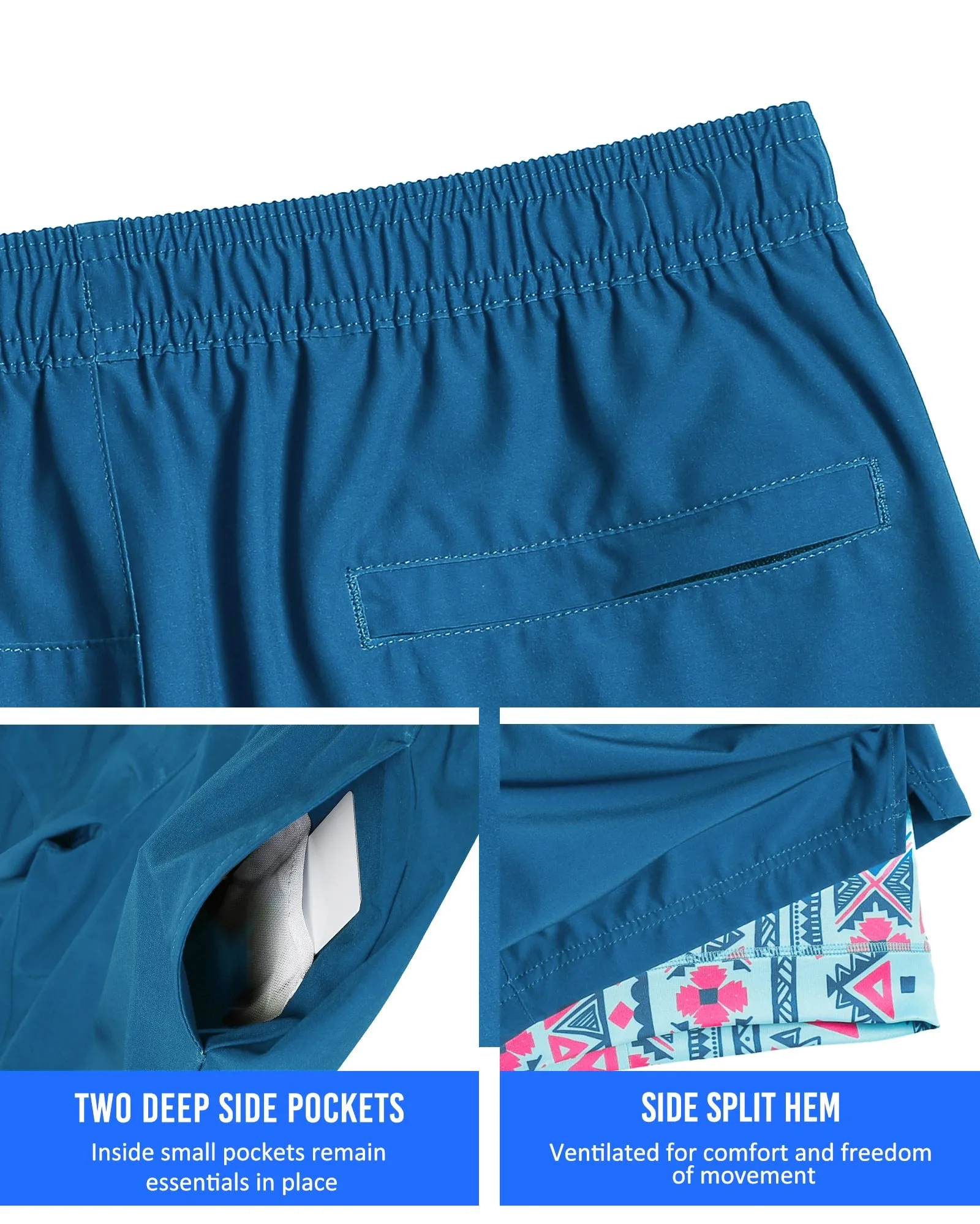 DualDelight Short Lined Gym Shorts sold by maamgic product image thumbnail 5
