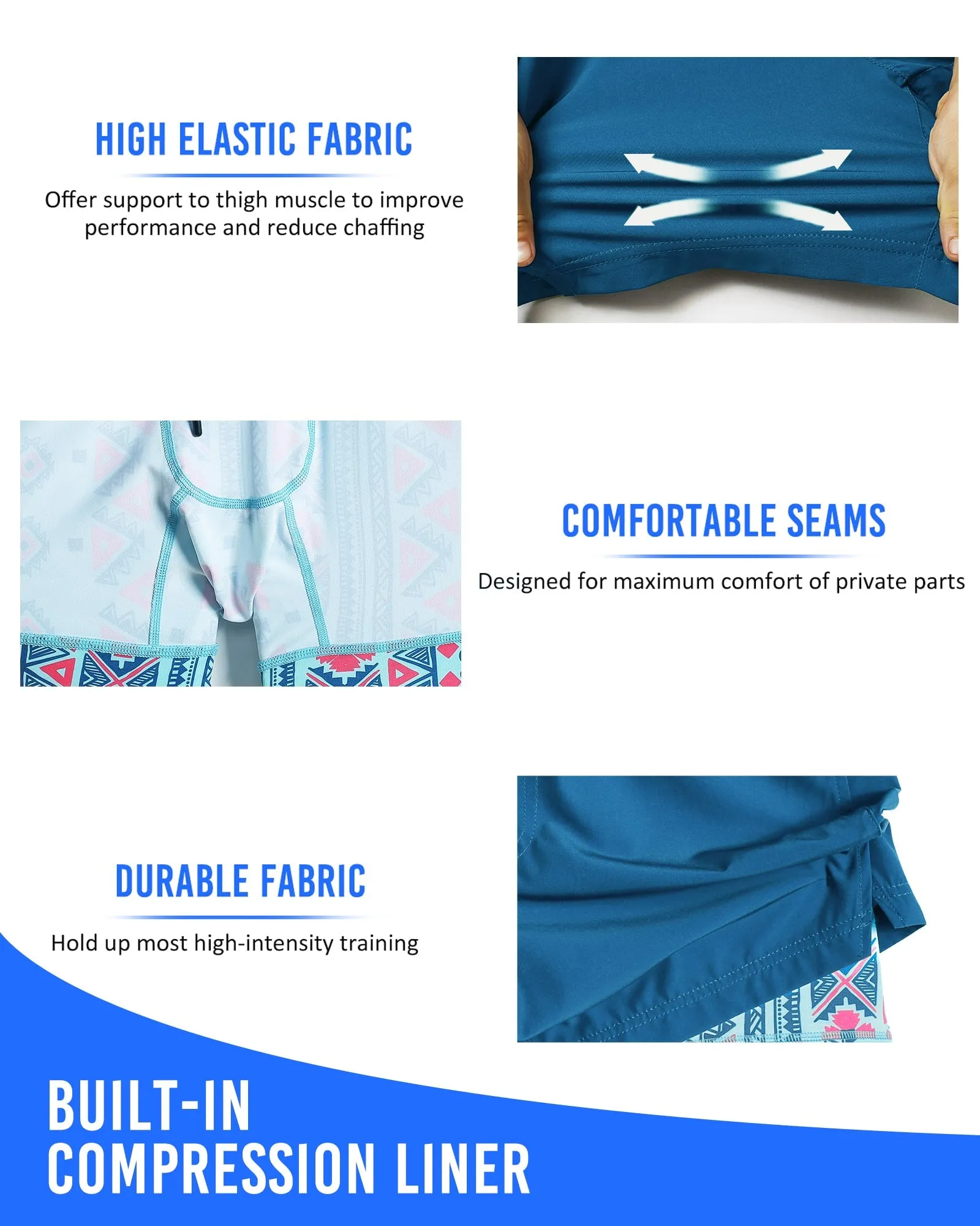 DualDelight Short Lined Gym Shorts sold by maamgic product image thumbnail 4