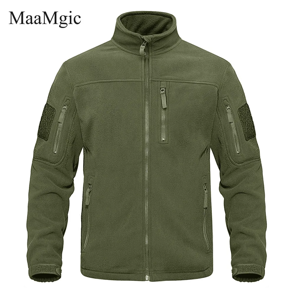 MaaMgic Army Fleece Jacket sold by maamgic product image thumbnail 4