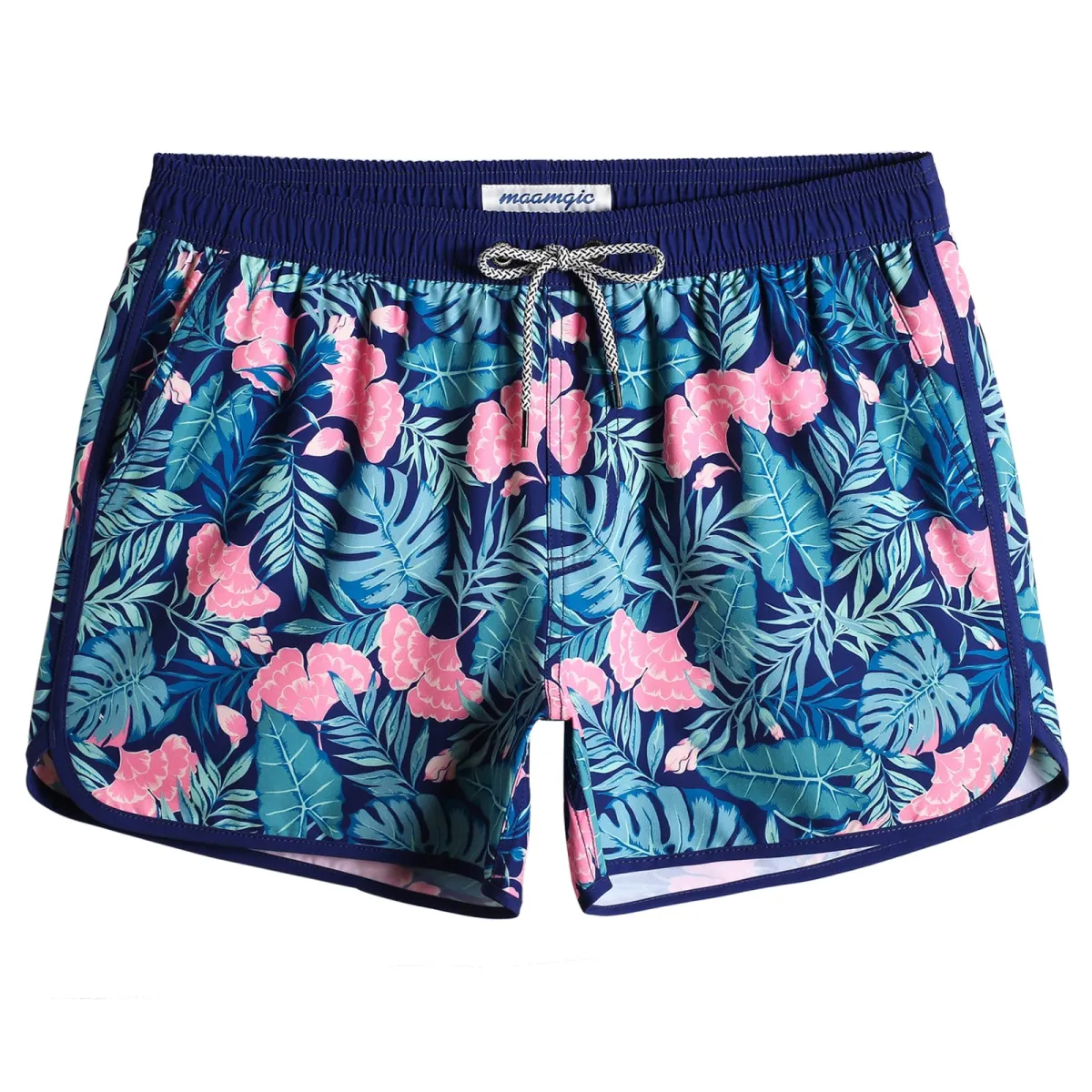 DreamScape Ginkgo Pin Swim Trunks sold by maamgic