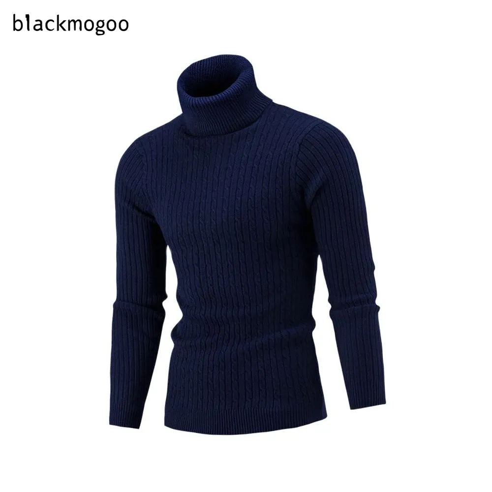 BLACKMOGOO Men's Turtleneck Sweater sold by maamgic product image thumbnail 4