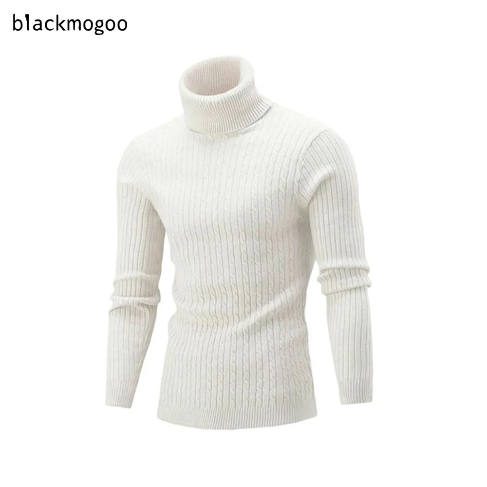 BLACKMOGOO Men's Turtleneck Sweater sold by maamgic product image thumbnail 5
