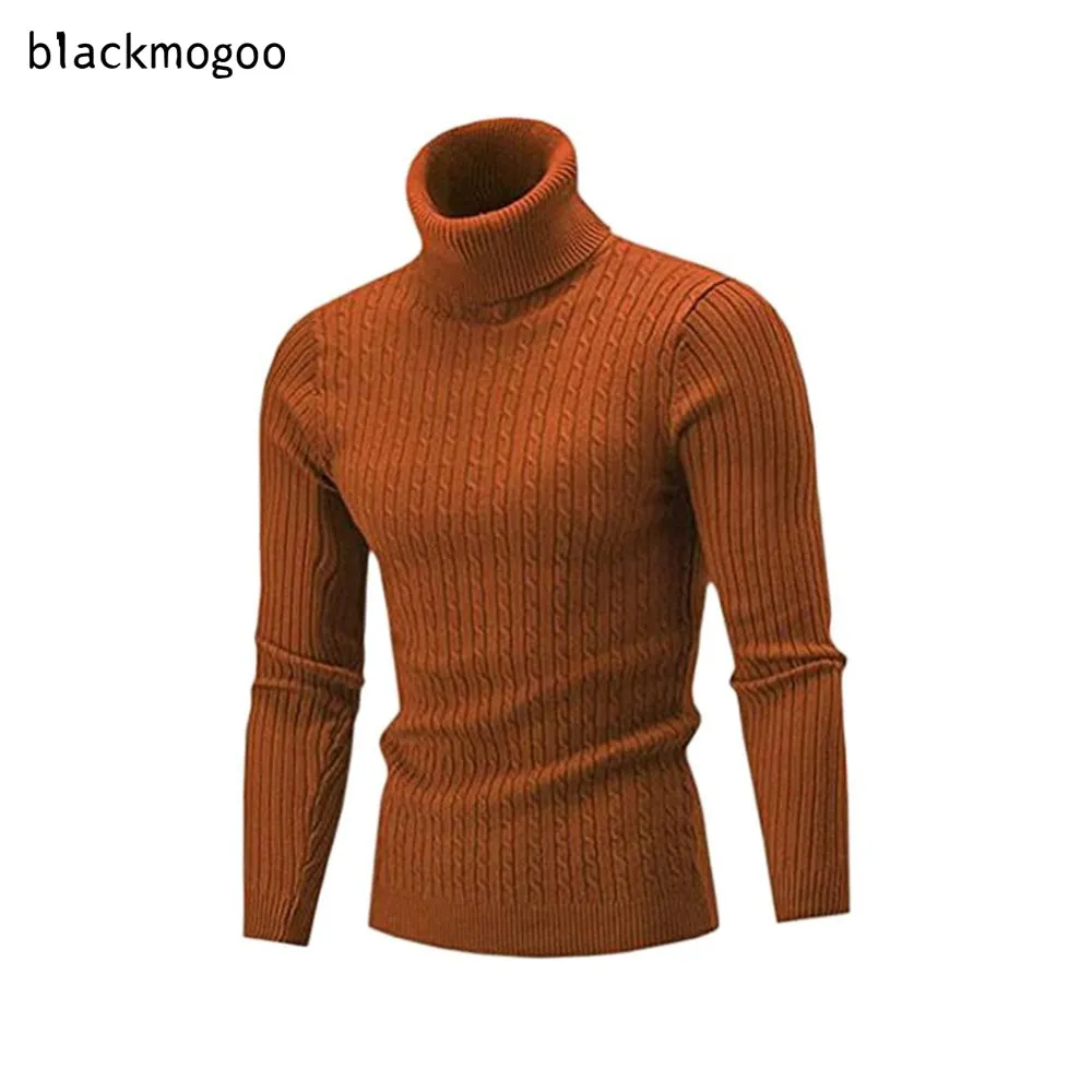 BLACKMOGOO Men's Turtleneck Sweater sold by maamgic product image thumbnail 3