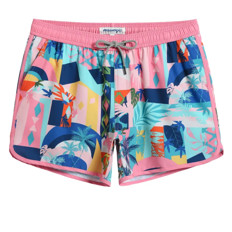 Sunlure Colorful Geometry Swim Trunks sold by maamgic
