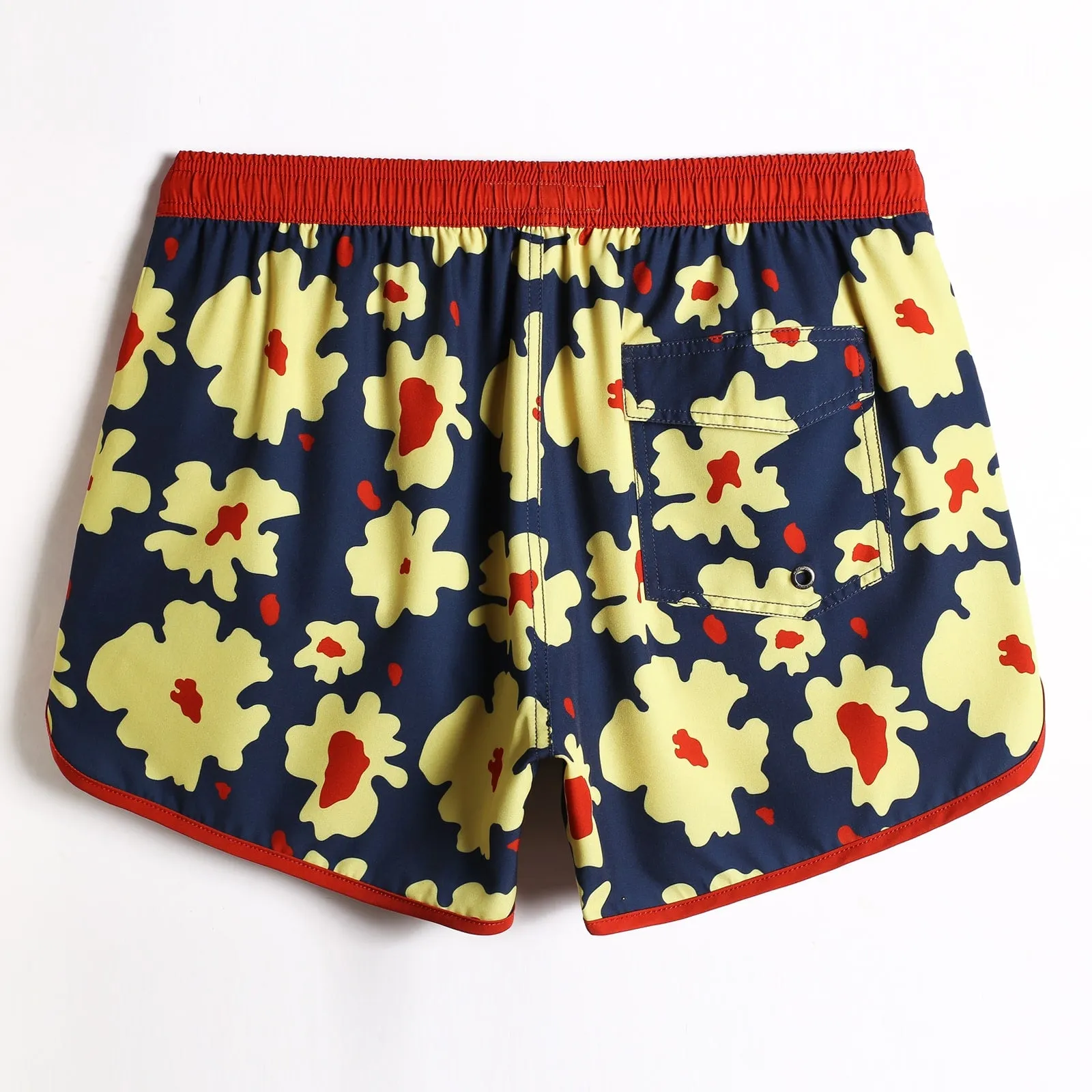 DreamScape Omelette Flower Swim Trunks sold by maamgic product image thumbnail 3