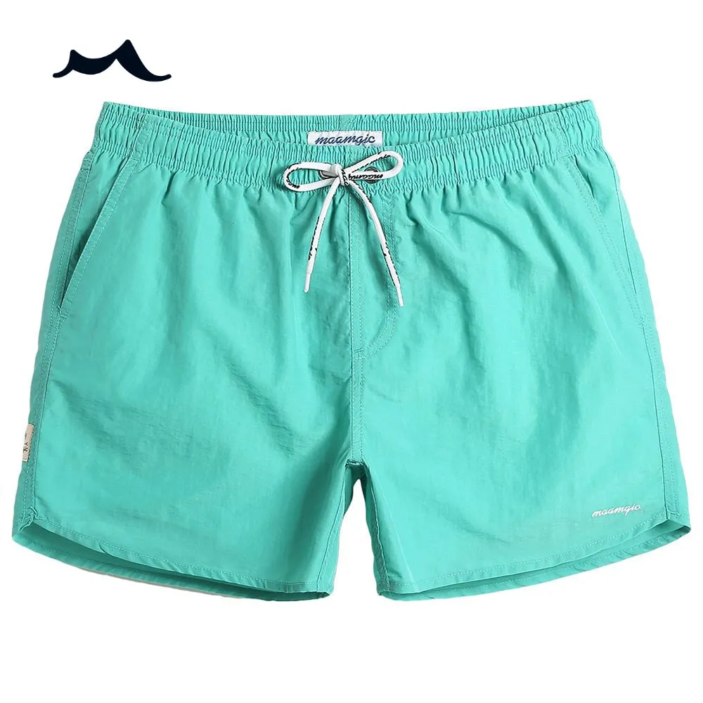 Mens Swim Trunks 4.5" with Mesh Lining Quick Dry Bathing Suits for Men Swimwear sold by maamgic product image thumbnail 3