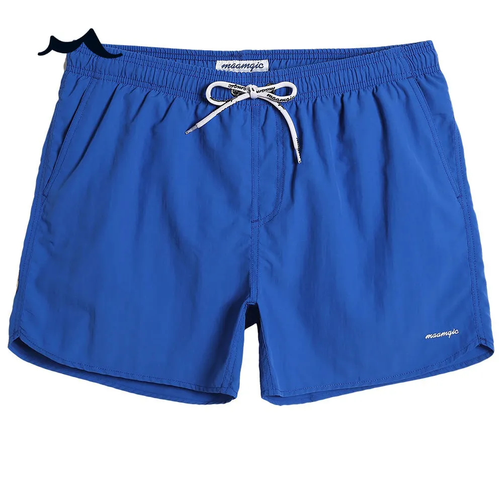 Mens Swim Trunks 4.5" with Mesh Lining Quick Dry Bathing Suits for Men Swimwear sold by maamgic product image thumbnail 5